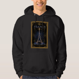 Moletom Cosmic France Eiffel Tower Celestial Art