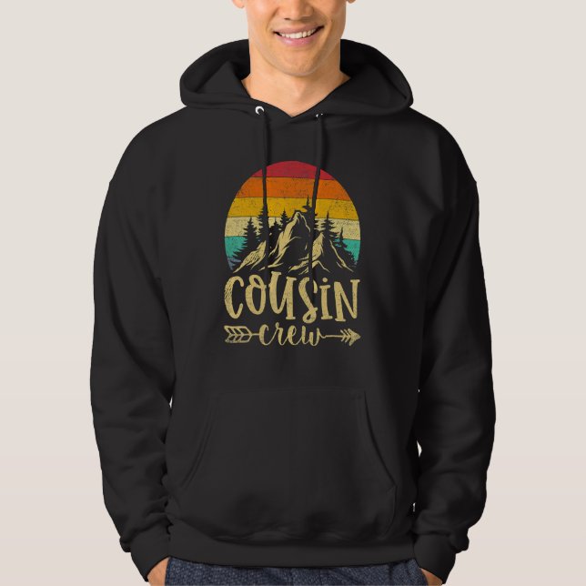 Moletom Cousin Crew Camping Outdoor Sunset Summer Camp Vin (Frente)