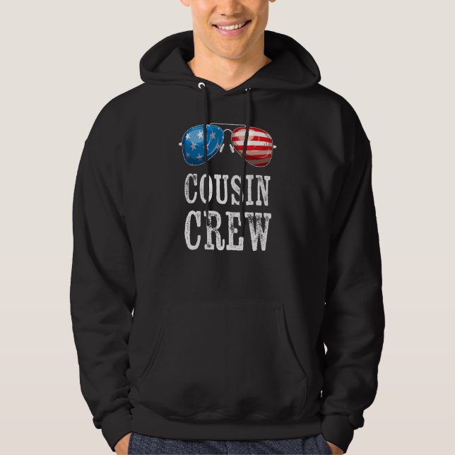 Moletom Cousin Crew Usa 4 De Julho Correspondente Group (Frente)