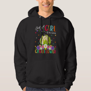 Moletom Couve-flor Vegetal Apenas Uma Garota Que Ama Couv