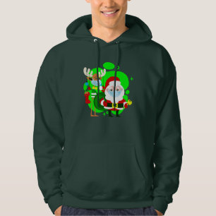 Moletom covid christmas santa claus rendeer