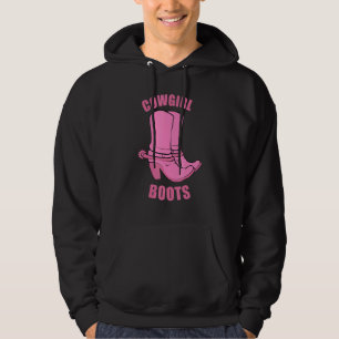 Moletom Cowgirl Boots Country Horse Rodeo Western Princess