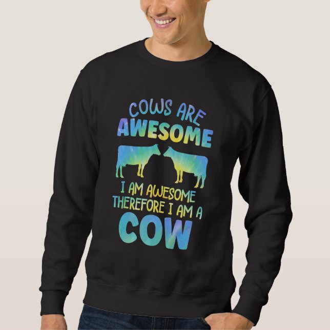Moletom Cows are Awesome Farmer Cows Lover for Women & Kid (Frente)