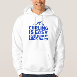 Moletom Cozinhando o inverno do gelo do esporte Curler Eng