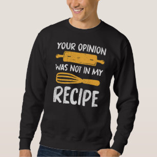 Moletom Cozinhar De Chef Sua Opinião Não Estava Em Minha R