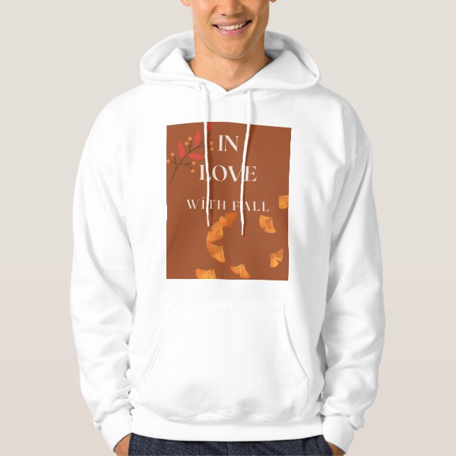 Moletom Cozy Fall Hoodie | In Love With Fall Design  (Frente)