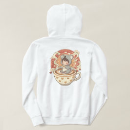 Moletom Cozy Kawaii Chibi Koala Graphic Hoodie
