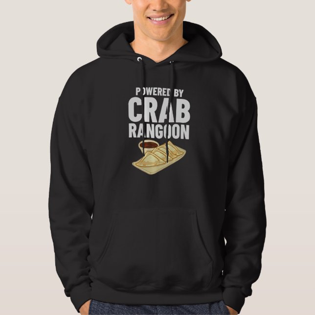 Moletom Crab Rangoon Cream Queijos Wontons Dip Molhes Chin (Frente)