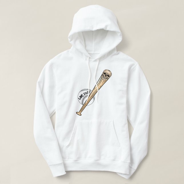 Moletom Crânio de Baseball (Frente do Design)