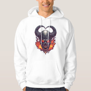 Moletom Cranio de Demônio Tempestade de Fogo