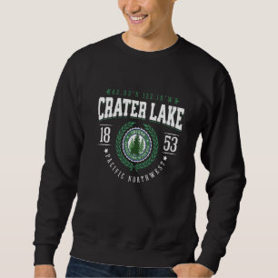 Moletom Crater Lake National Park Oregon Pine Tree Souveni