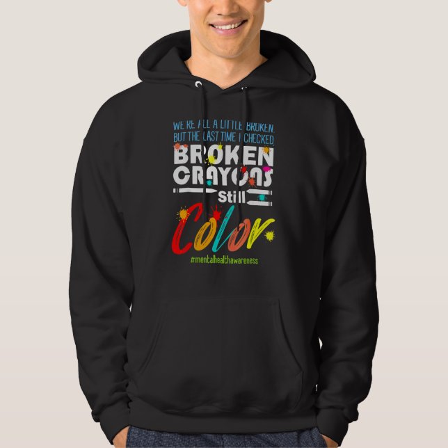 Moletom Crayons Partidos Ainda Espalham Homens De Consciên (Frente)