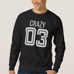 Moletom Crazy 3 Três Grupos Correspondendo Bff - Imagem na