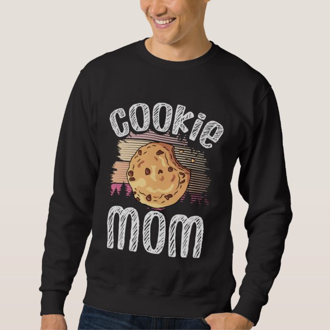 Moletom Crazy Mom Baking Mama Baker Chef Dessert Mothers D (Frente)