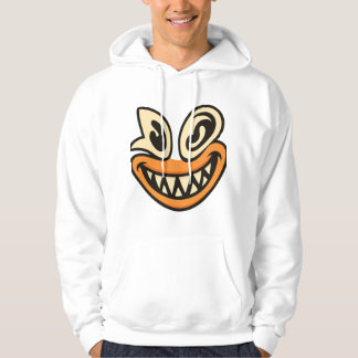 Moletom Crazy Wide-Smile Face – Unique Bold Graphic Tee
