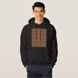 Moletom Cream Tartan Sweatshirt básica com capuz