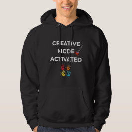 Moletom Creative Mode Activated –School Teacher Sweatshirt