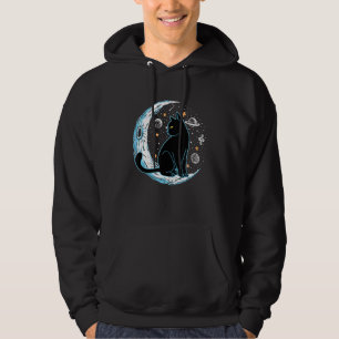 Moletom Crescente Gato Negra Sailor-Moon Fases Astrologia