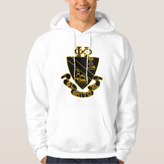 Moletom Crest da Phi Chi Theta | Dourado e Preto