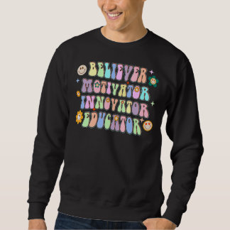 Moletom Criador de Motivador Crente Educador Retro