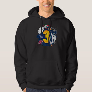 Moletom Crianças Astronautas de 3 Anos Astronauta Exterior
