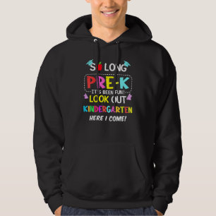 Moletom Crianças De Tão Longo Jardim Pré-K Aqui Eu Venho P
