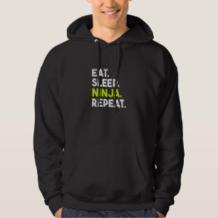 Moletom Crianças Dormem Ninja Repete Ninja