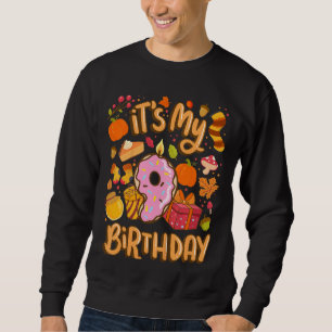 Moletom Crianças, é o meu 9.º Aniversário, Maple Leaf Fall