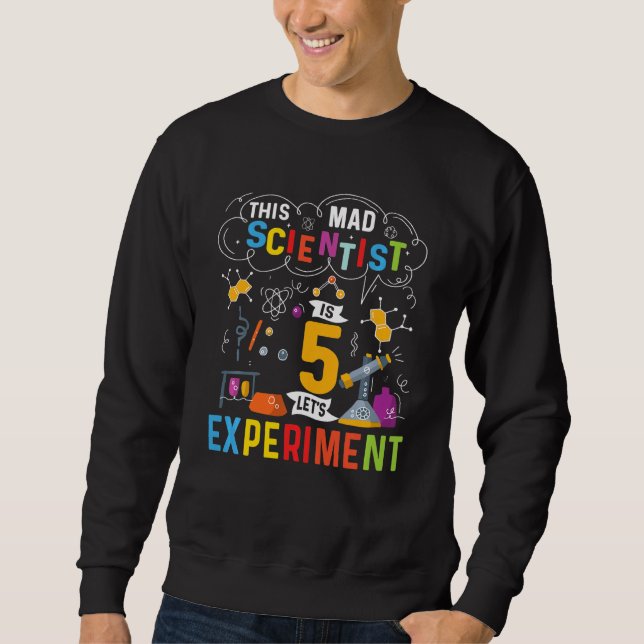 Moletom Crianças Este Cientista Louco É Ciência Experiment (Frente)