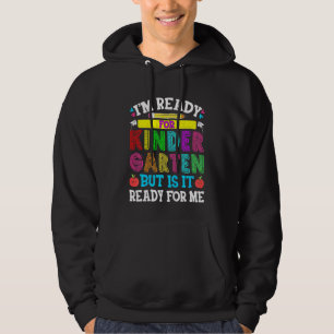Moletom Crianças, estou pronto para o jardim de infância.
