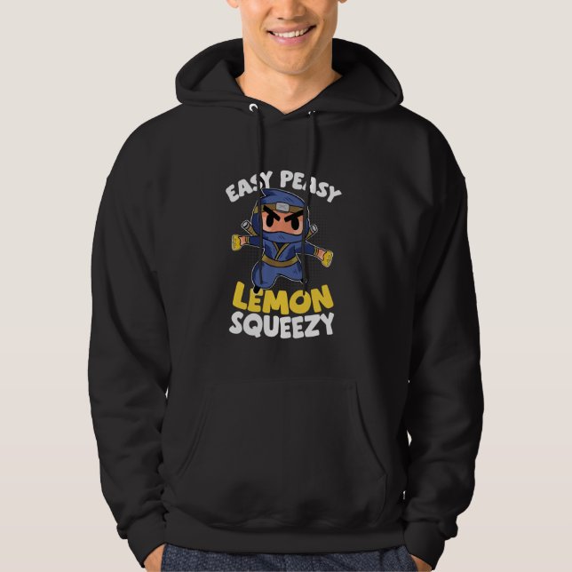 Moletom Crianças Lemonade Stand Ninja Engraçado Limão Sêni (Frente)