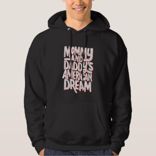 Moletom Crianças Mamãe E Pai Americano Sonho Americano Fil