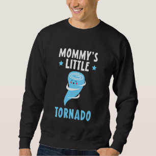 Moletom Crianças Mamãe Pequeno Tornado Futuro Meteorologis