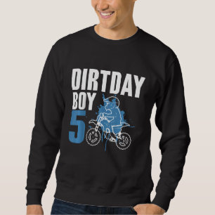 Moletom Crianças Menino 5 Crianças Aniversário Motocross