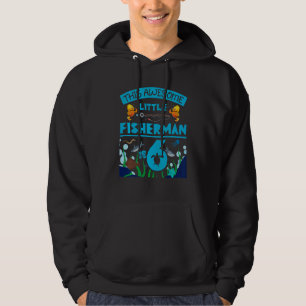Moletom Crianças Pequeno Pescador Agora 6 Pescar 6
