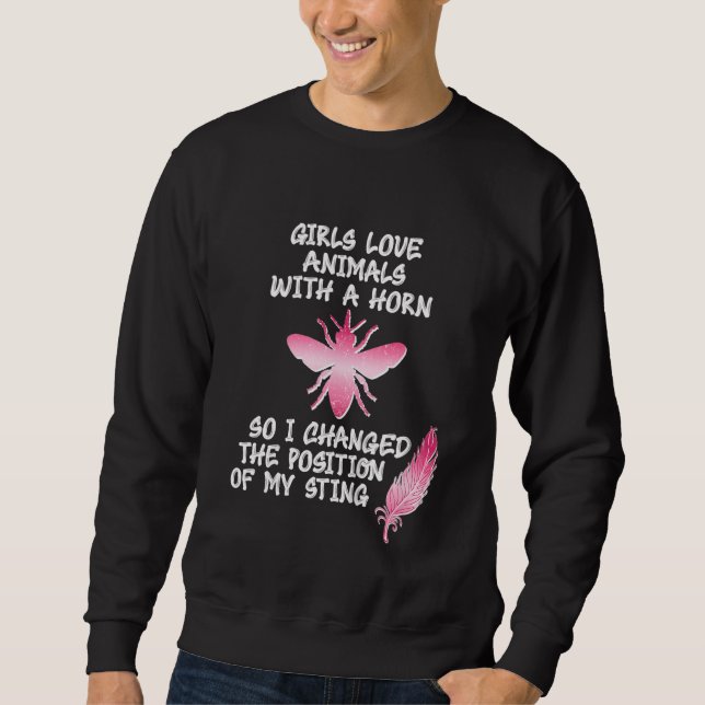 Moletom Crianças: Uma Ideia Gelada de Abelhas para Meninas (Frente)