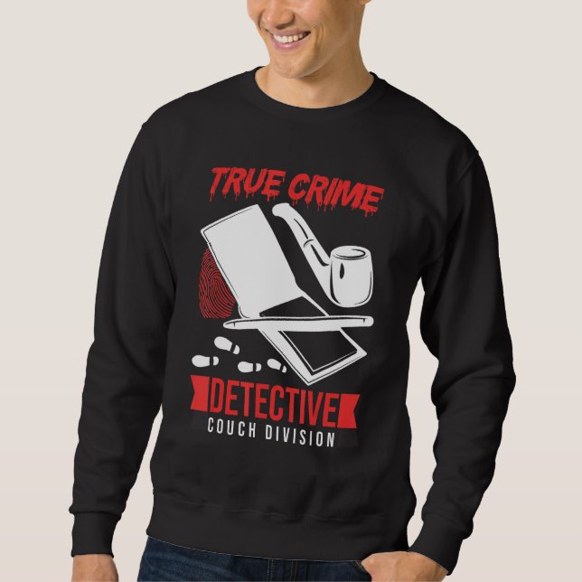 Moletom Crime Scene Investigator True Crime Detective Couc (Frente)