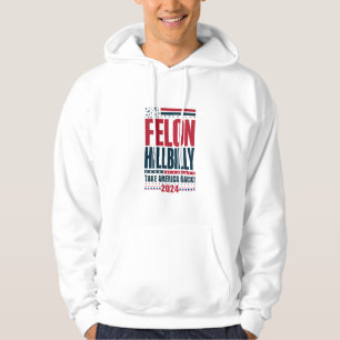 Moletom Criminoso Caipira 2024 Trump Vance Eleição 2024