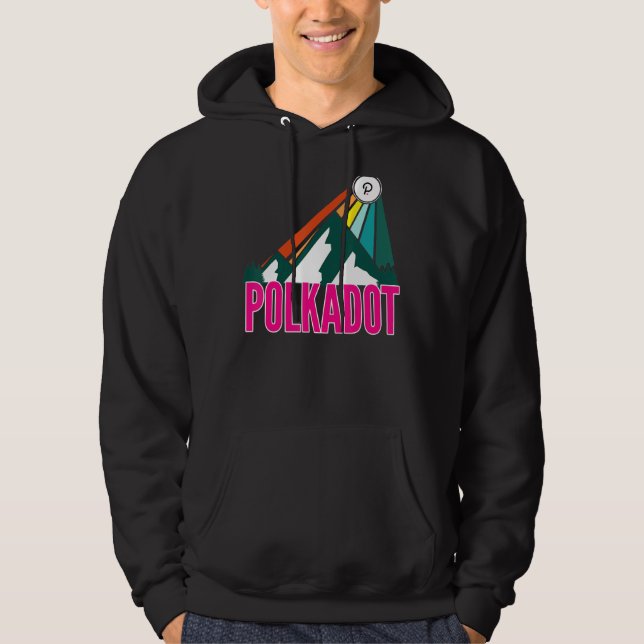Moletom Criptografia de Pota Polkadot para Raios Sun Monta (Frente)
