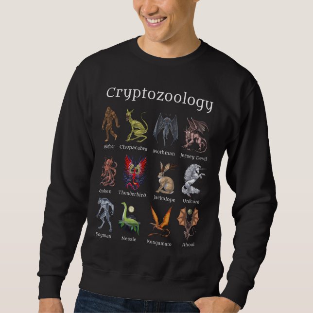 Moletom Criptozoologia Criptide Criptozoologia (Frente)