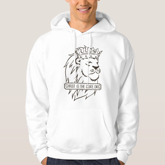 Moletom Cristo é o Hoodie Cure (Frente)