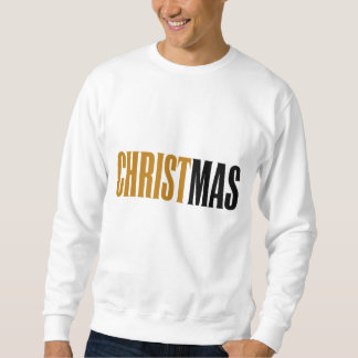Moletom Cristo É o Natal Dourado