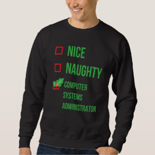 Moletom Cristo Funny Pajama, administrador de sistemas de 