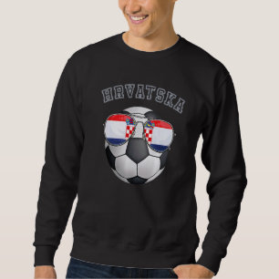 Moletom Croácia Futebol Fan Sunglass Futebol Croata