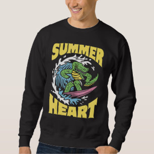 Moletom Crocodilo de Verão de Alligador de Surfe