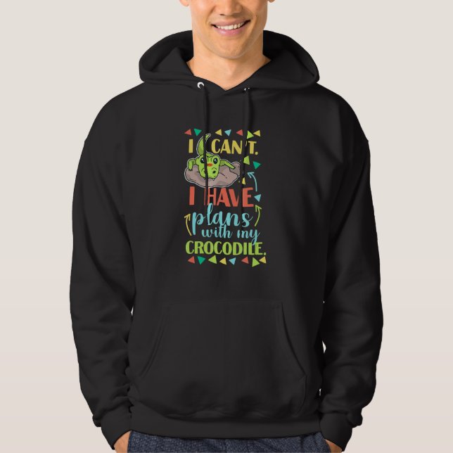 Moletom Crocodilo E Alligador Para Meninas E Meninos (Frente)