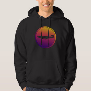 Moletom Crocodilo Synthwave Retrowave Animal Selvagem