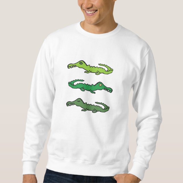 Moletom Crocodilos e Jacarés (Frente)