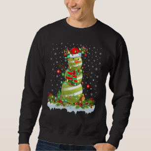 Moletom Croquet Sports Xmas Lighting Engraçado Snowman Cro