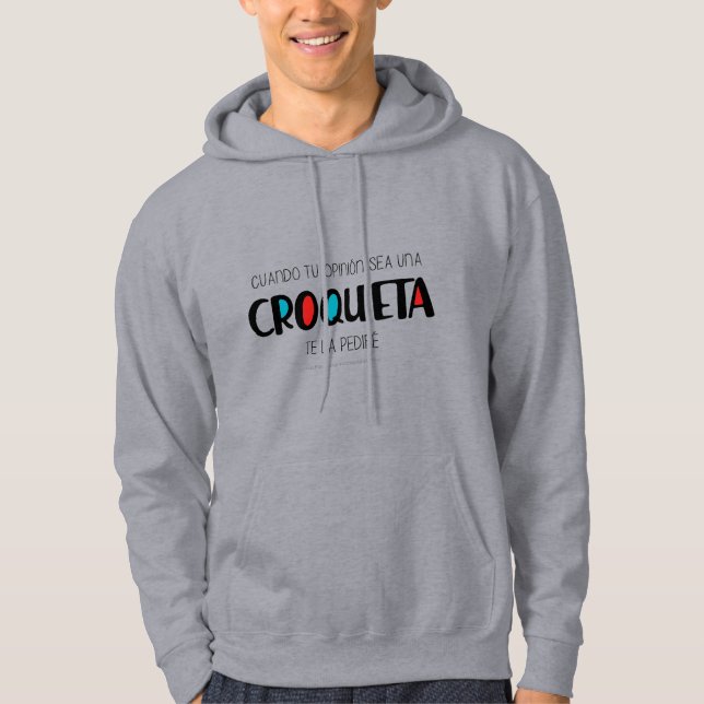 Moletom Croqueta (Frente)